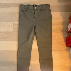 Buffalo David Bitton High Rise Soft Stretch Ankle Pant Size 10/30